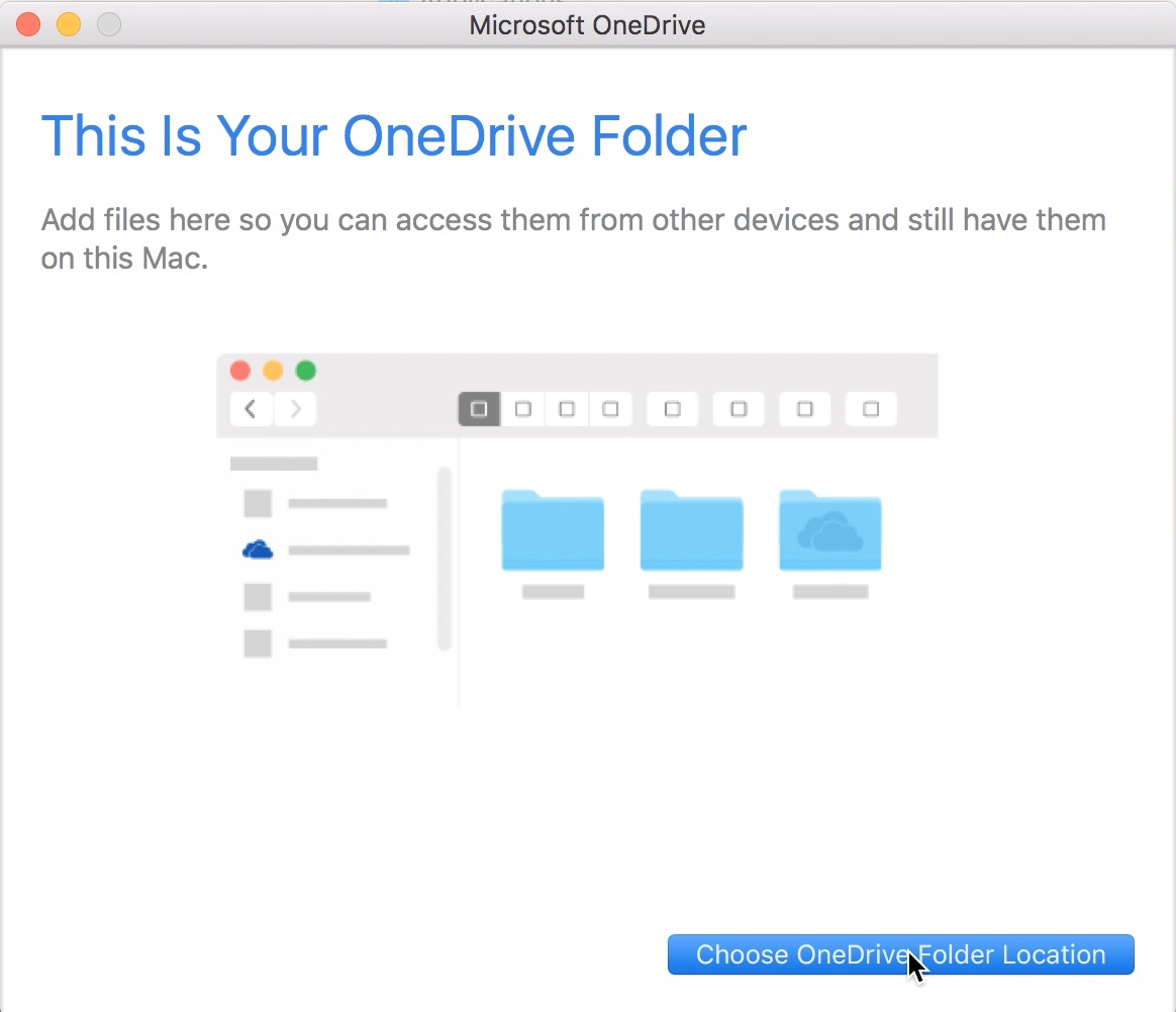 onedrive for business mac client